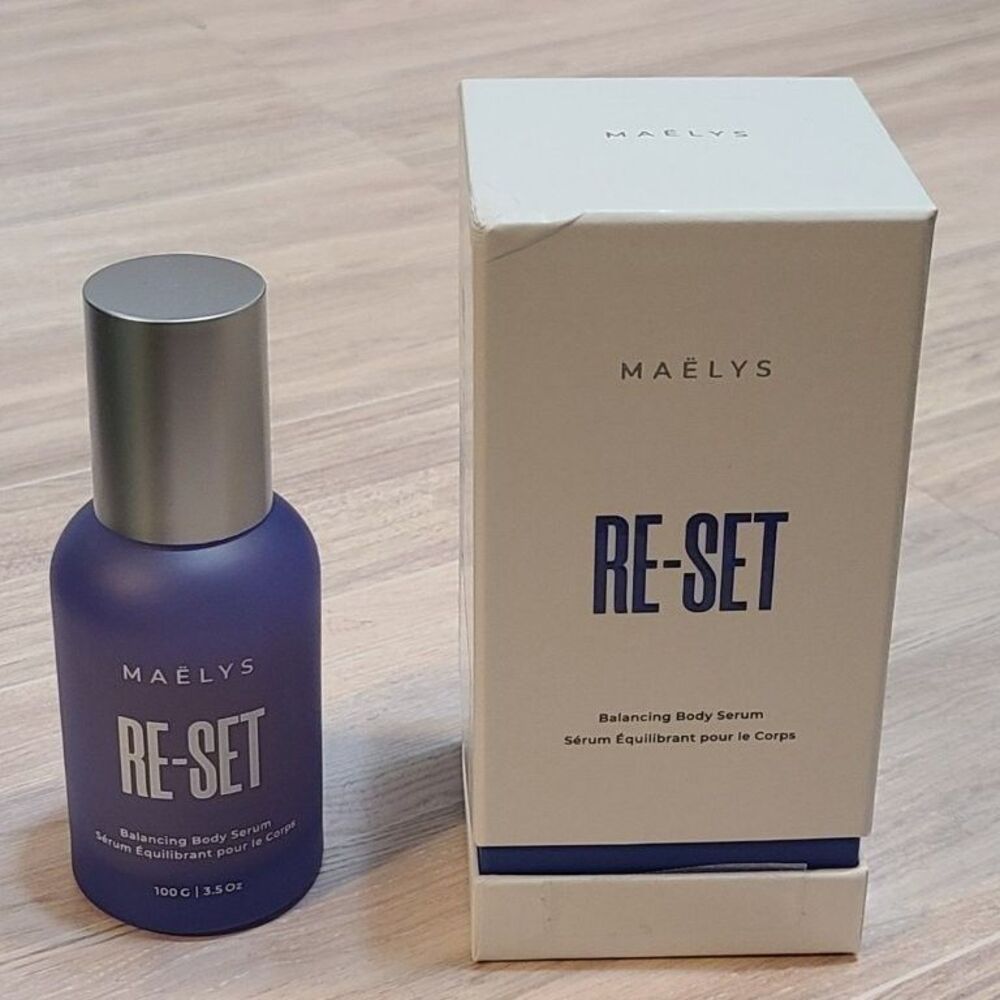 Maelys RE-SET Balancing Body Serum Hyaluronic Acid 3.5oz 100g NIB Skin Care New